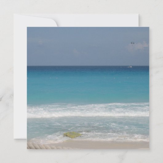 Invitation mexicaine de plage (Dos)