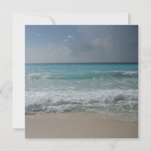 Invitation mexicaine de plage (Devant)