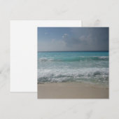 Invitation mexicaine de plage (Devant / Derrière)