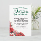 Invitation Mexicaine de Posada de Noël (Debout devant)