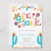 Invitation mexicaine Ole Ole Couples Fiançailles Fiesta (Devant)