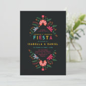 Invitation Mexicaine Rancho Fiesta Rustique Mariage Couple Do (Debout devant)