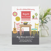 Invitation mexicaine sur le cadre (Debout devant)