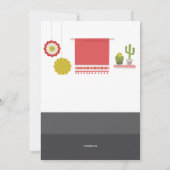 Invitation mexicaine sur le cadre (Dos)
