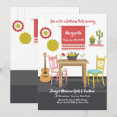 Invitation mexicaine sur le cadre (Devant / Derrière)