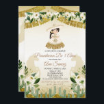 Invitation Mexicaine Troisième anniversaire Floral Blanc<br><div class="desc">Mexicaine Troisième anniversaire White Greenery Floral</div>