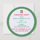 Invitation Mexican Angel Christmas Flag Personalized (Dos)