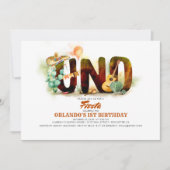 Invitation Mexican Fiesta 1st Birthday Party (Devant)