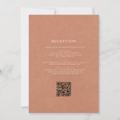 Invitation Mexican Talavera Terracotta Floral Boho Wedding (Dos)