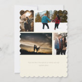 Invitation Mexique Fantail Doves Papel Picado Collage (Dos)