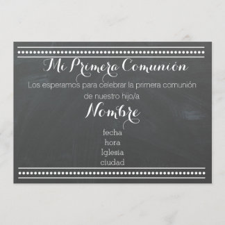 Invitation Mi Primera Comunión