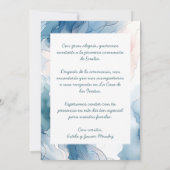 Invitation Mi Primera Comunión con foto Spanish Aquarelle (Dos)