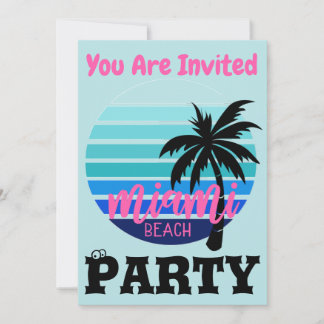 Invitation Miami Beach