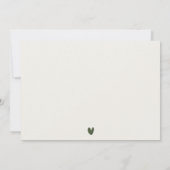 Invitation Miami Florida Aquarelle Palm Mariage paysage (Dos)