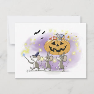 Invitation Mic, Mac & Moe's Happy Halloween Holiday