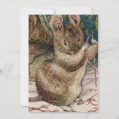 Invitation Mice At Work - Beatrix Potter (Devant)