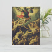 Invitation Michel et les anges déchus par Giuseppe Cesari (Debout devant)