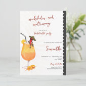 Invitation Micheladas & Mariage Mexicain Fiesta Bachelorette (Debout devant)