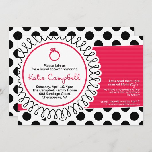 Invitation MichelleInvite (Devant / Derrière)