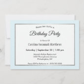 Invitation Michigan Mackinac Bridge Photo Anniversaire (Dos)