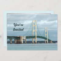 Michigan Mackinac Bridge Photo Anniversaire