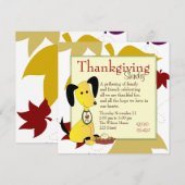 Invitation Mick et Henry Love Pie (Devant / Derrière)