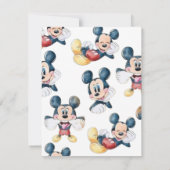 Invitation Mickey Mouse Polka Dot Baby Shower (Dos)