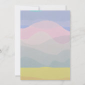 Invitation Micro-Mariage aquarelle (Dos)