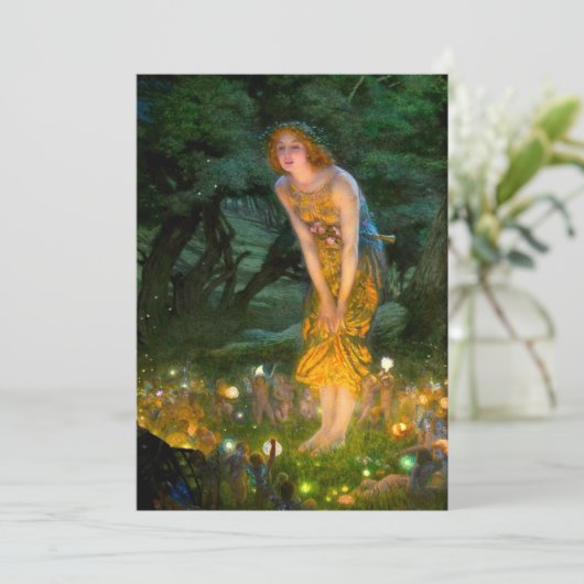 Invitation Midété Eve Edward Robert Hughes (Debout devant)