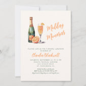 Invitation Midi Mimosas déjeuner Fête des mariées (Devant)