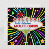 Invitation Midlife Crisis Party - SRF (Devant / Derrière)