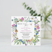 Invitation Miel Bee | Mariée à être Fête des mariées (Debout devant)