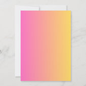 Invitation mignon animal 1ère fête d'anniversaire (Dos)