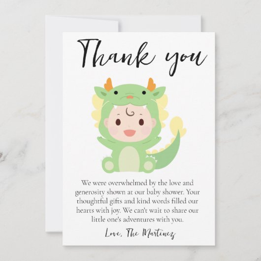 Invitation mignon baby shower de messages de remerciement car (Devant)