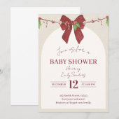 Invitation Mignon Bébé Canne à Sucre Neutre (Devant / Derrière)