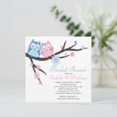 Invitation Mignon dans la Fête de la mariée de couples de (Debout devant)