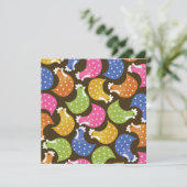 Invitation mignon de partie de Bachelorette de (Debout devant)