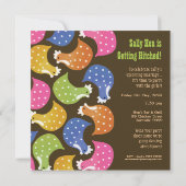 Invitation mignon de partie de Bachelorette de (Dos)