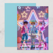 INVITATION MIGNON DÉMON KPOP (Devant / Derrière)