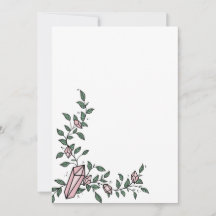 Mignon Fleur de Fille Tendance Vigne Rose Gemme Cr