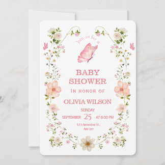 Invitation Mignon ours en peluche aquarelle endormi sur un nu