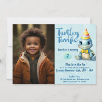 Mignon tortue photo anniversaire de enfant
