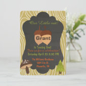 Invitation mignonne 5 de fête d'anniversaire de (Debout devant)