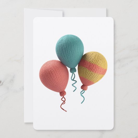 Invitation Mignonne bulldog française, robe rose, gâteau d'an (Dos)