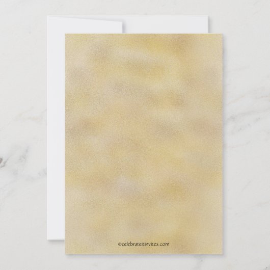 Invitation MIGNONNE d'anniversaire de réception au (Dos)