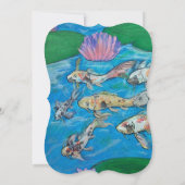 Invitation mignonne de baby shower d'animal (Dos)