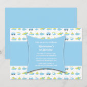Invitation mignonne de fête d'anniversaire de (Devant / Derrière)