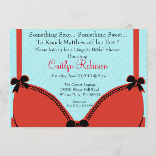 Invitation mignonne de Fête de la mariée de