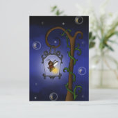 invitation mignonne de luciole (Debout devant)