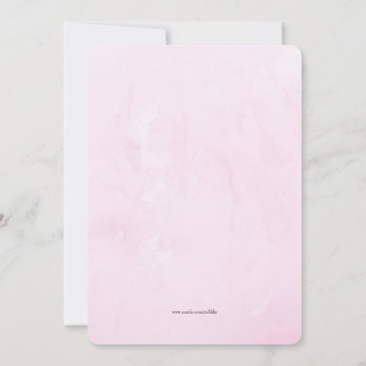 Invitation mignonne de partie d'anniversaire de (Dos)